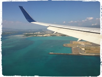 Endlich landen wir im Paradies. Honolulu Airport