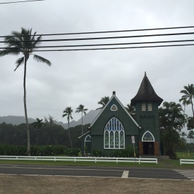 Wai’oli Hui’ia Church - Die älteste Kirche auf Kauai. Auch ein beliebtes Postkartenmotiv.