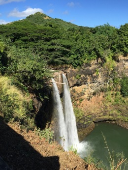 Waimea Falls mitten in Kauai